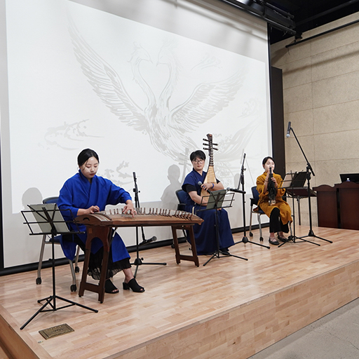 극락정토(안양)에서 울리는 천상의 소리