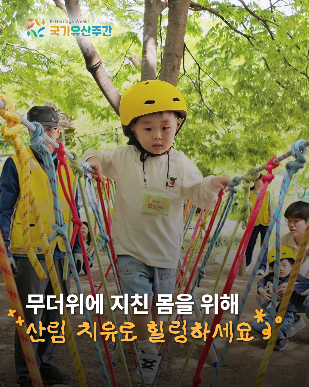 무더위에 지친 몸을 위해 산림 치유로 힐링하세요